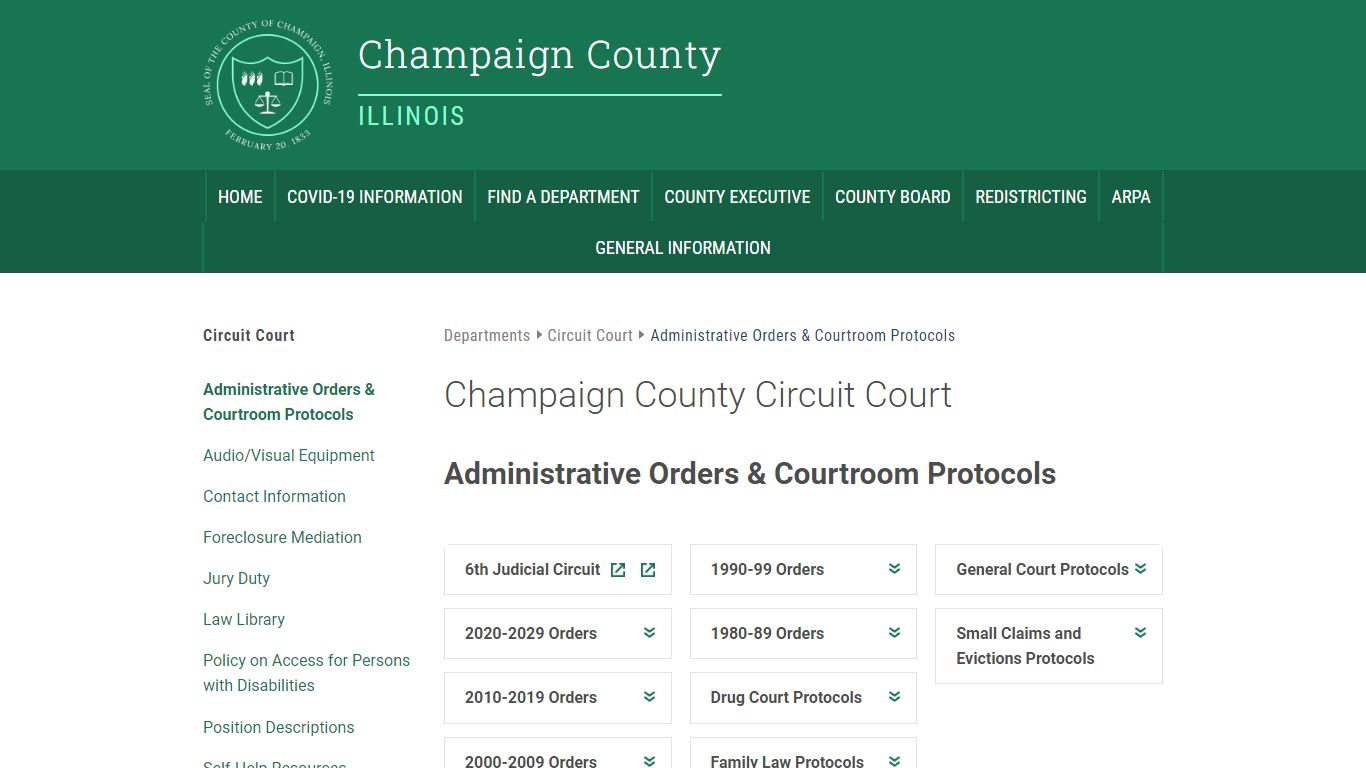 Circuit Court | Champaign County Illinois